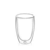 Wilmax Thermo Glasbecher doppelwandig Borosilikatglas 500 ml WL-888735/A